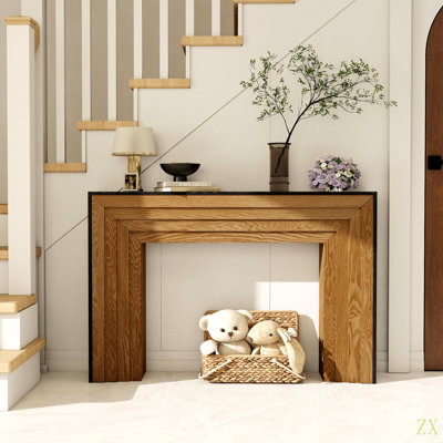 47 In Modern Wood Console Table , Entryway Table, Sofa Table -Contemporary Design