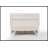White Finish Queen Bed With Storage