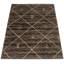 Tapis brun à motif géométrique Winslow-1616816974
