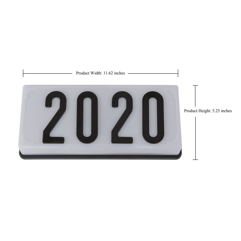 Rectangle Wall Plaque, Yes