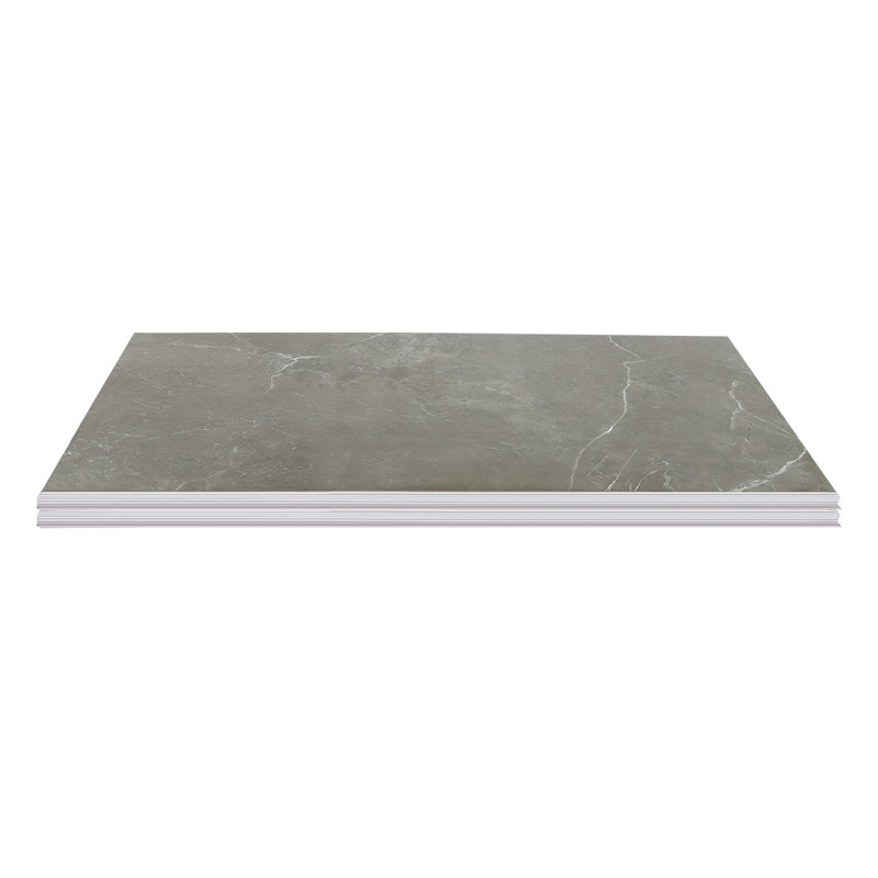 Carreau de sol et mur en PVC PVC, Gris