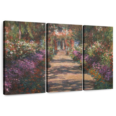 Senne A Pathway In Monet's Garden Giverny