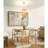 4 - Light Dimmable Sphere Chandelier With Light Bulbs