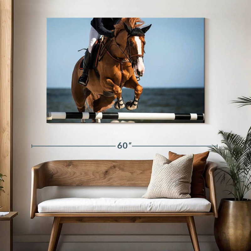 Sireci Equestrian, 34" H x 51" W