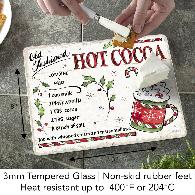 Glass Cutting Board | Chop It Like It's Hot Cutting Board