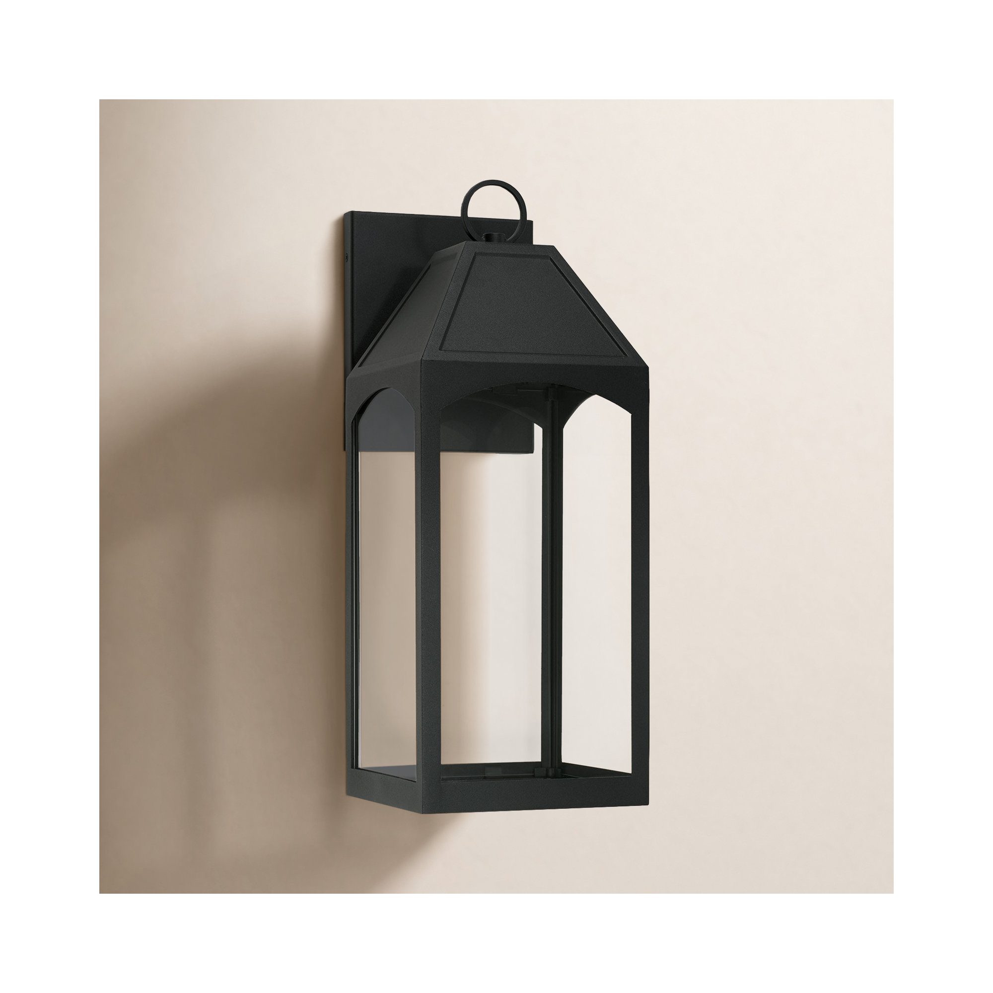 Adamsville Single Light Outdoor Wall Light, 20.5" H x 7.75" W x 9.75" D
