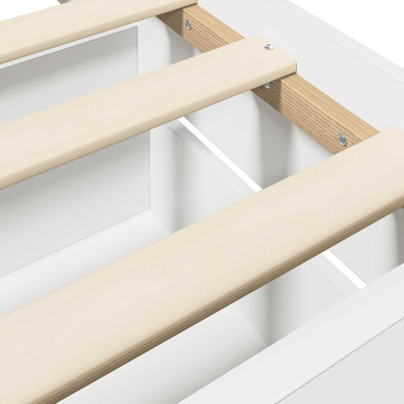 Bed Frame, White