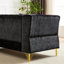 Chenille de 81,5 po, canapé modulaire en L pour espaces de vie, chambre à coucher, bureau, 5 avec 3 coussins, aspect classique, canapé-lit, maison, appartement, style, fabrication solide-53798907
