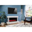 Bourne Suncrest 125cm W White Electric Fireplace