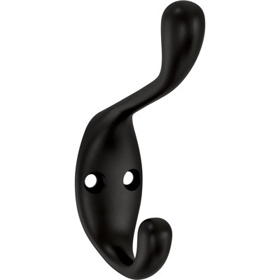 Franklin Brass Heavy Duty Coat and Hat Wall Hooks in Nickel (10-Pack)