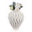 Porcelain Vase Sculptural Decorative Accent With Textured Wave Design Modern Organic Form Handcrafted Style Art-Inspired Ceramic Home Decor Statement Piece For Shelf Table Or Mantel Display-226322473