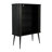 Barbier Solid Wood Accent Cabinet
