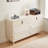 Simple White Wooden Large Capacity Sideboards