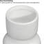 Vase en céramique blanche à double ampoule réactive 10 "Arlo-605254314-605254312