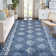 Krisa Washable Geometric Indoor Rug
