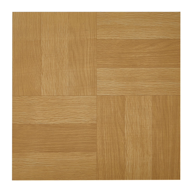 30Pcs Self-adhesive PVC Parquet Flooring Tiles Set, Light Brown