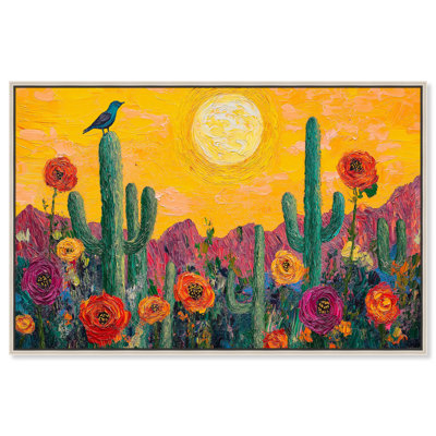 Arid Majesty, art moderne occidental sur toile par Art Remedy