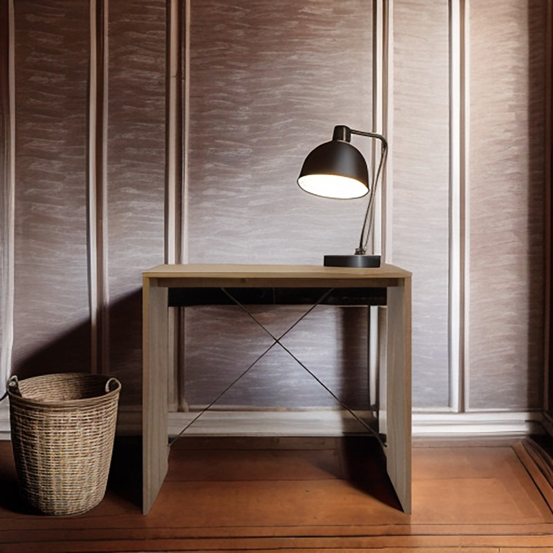 Hybrid X Desk Desk Shell, Summer Oak