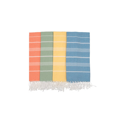 Ashly Turkish Cotton Beach Towel Set