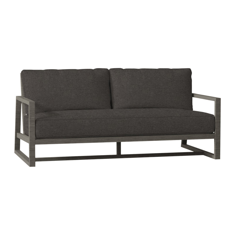 Causeuse en aluminium Avondale - Gris ardoise, Gris ardoise, Welt + bourre standard, Fossile de Vérone