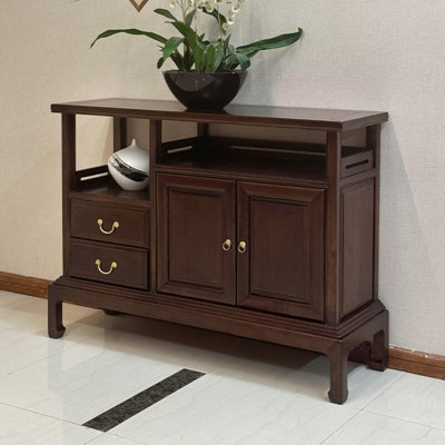 Multi-Functional Solid Wood Sideboard