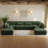 Maelina 8-Piece Corduroy Modular Sectional with 2 Ottomans-1025714657
