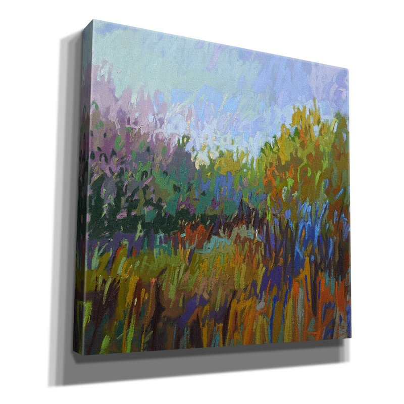 Art mural sur toile Wrought Studio ™ «Color Field 62» par Jane Schmidt, H 12 po x l 12 po x P 0,75 po