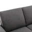 Canapé-lit escamotable, causeuse avec matelas à mémoire de forme simple et deux ports USB-1610104385