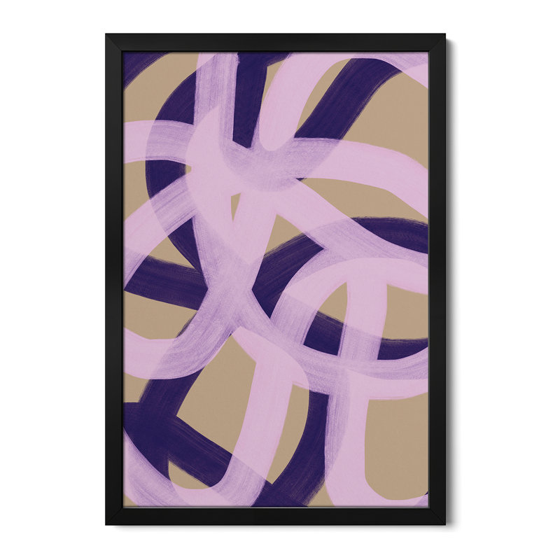 Lignes I - reproduction d'art murale - affiche de galerie, H 32 po x l 24 po