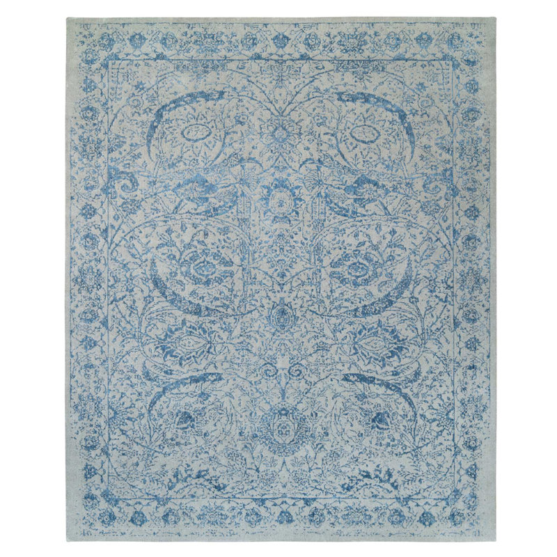Cadogan One-of-a-Kind Rectangle 11'10" X 15'0" New Age Area Rug in Grey