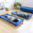 ECR4Kids Streamline Cot, Ready-To-Assemble, Standard Size, Classroom Furniture, Blue, 6-Pack