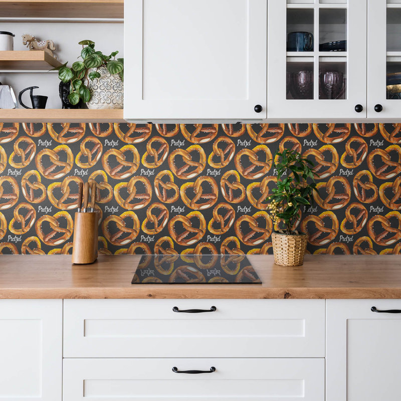 Nihaan 50 x 100 cm PVC Tile in Orange