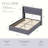 Hydraulic Lift Up Storage Upholstered Platform Bed-176913863