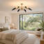  Lustre en roue de chariot à 5 lumières à intensité variable Lakendria