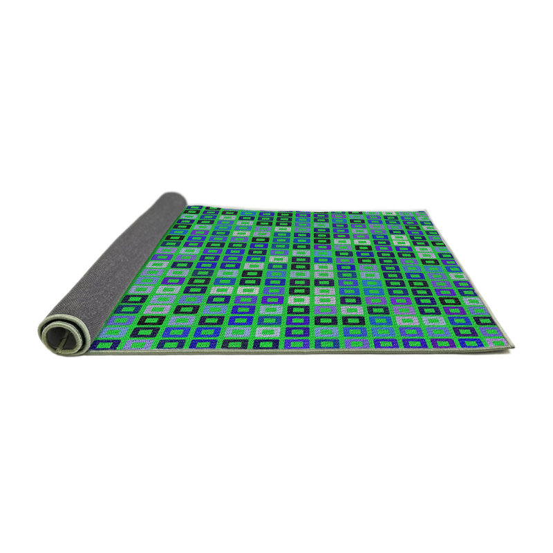 Tapis vert tissé à la machine, Rond 3 pi