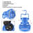 Wakeman Portable 2 in 1 LED Camping Lantern with Fan - Weather-Resistant 18 LED Light-23797831