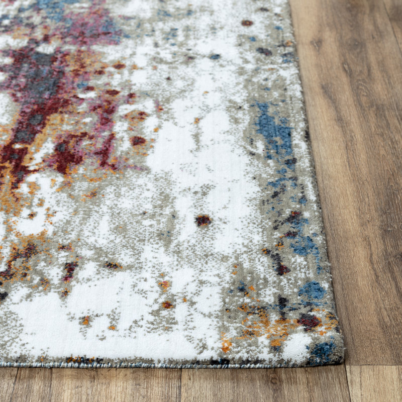 Paver Abstract Indoor Rug, Rectangle 8' x 10'