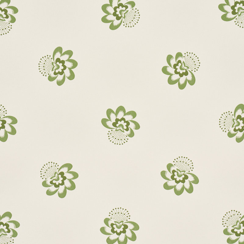 Auclair Floral Wallpaper, Green