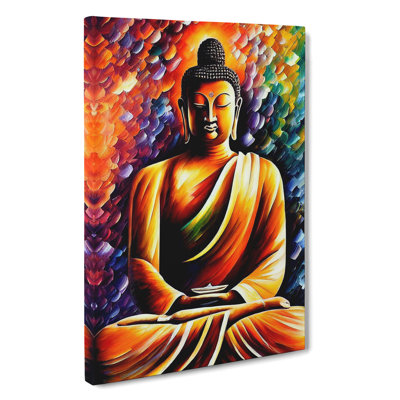 View Of Buddha No.2 - Wrapped Canvas