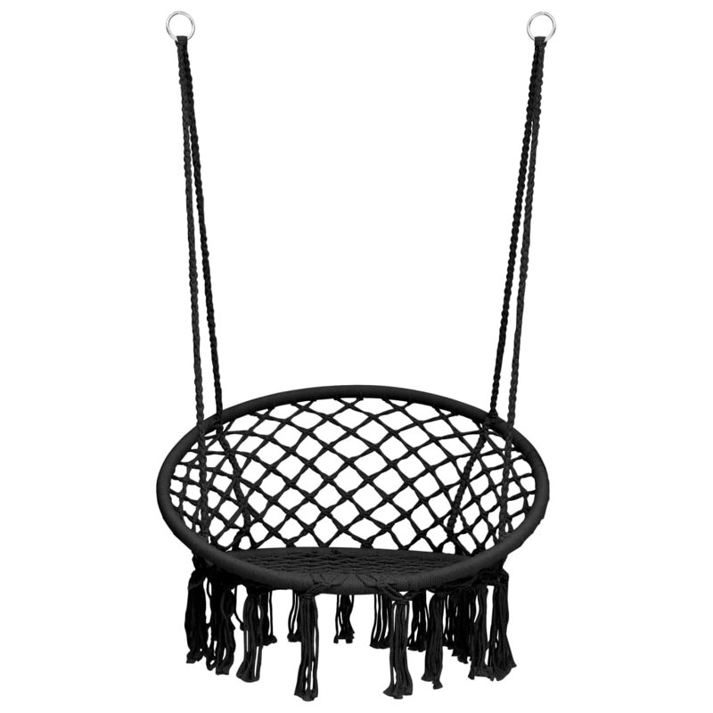 Abreu Swing Chair, Anthracite
