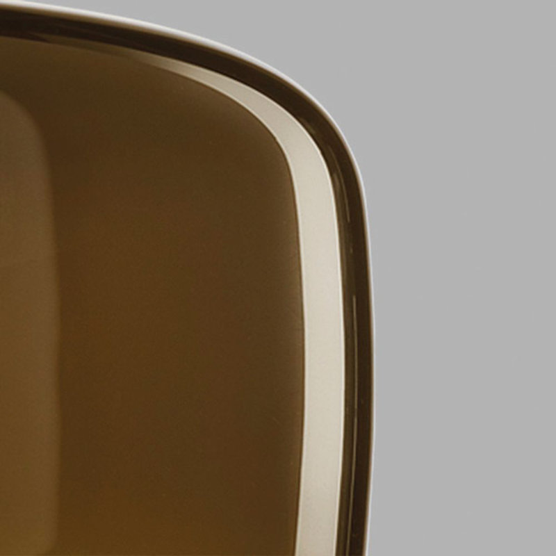 Jube Table Lamp G Smoky Transparent Matt Black 2 L3415 Ul, 26" H x 15" W x 15" D, Matte Steel, Burned Earth Transparent