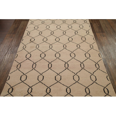 Lam Wool Geometric Indoor Rug