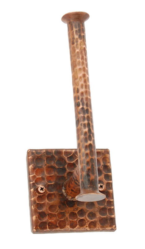 Hammered Copper Tissue Paper Holder