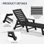 Chaise longue avec accoudoirs et roulettes Swann-107144115