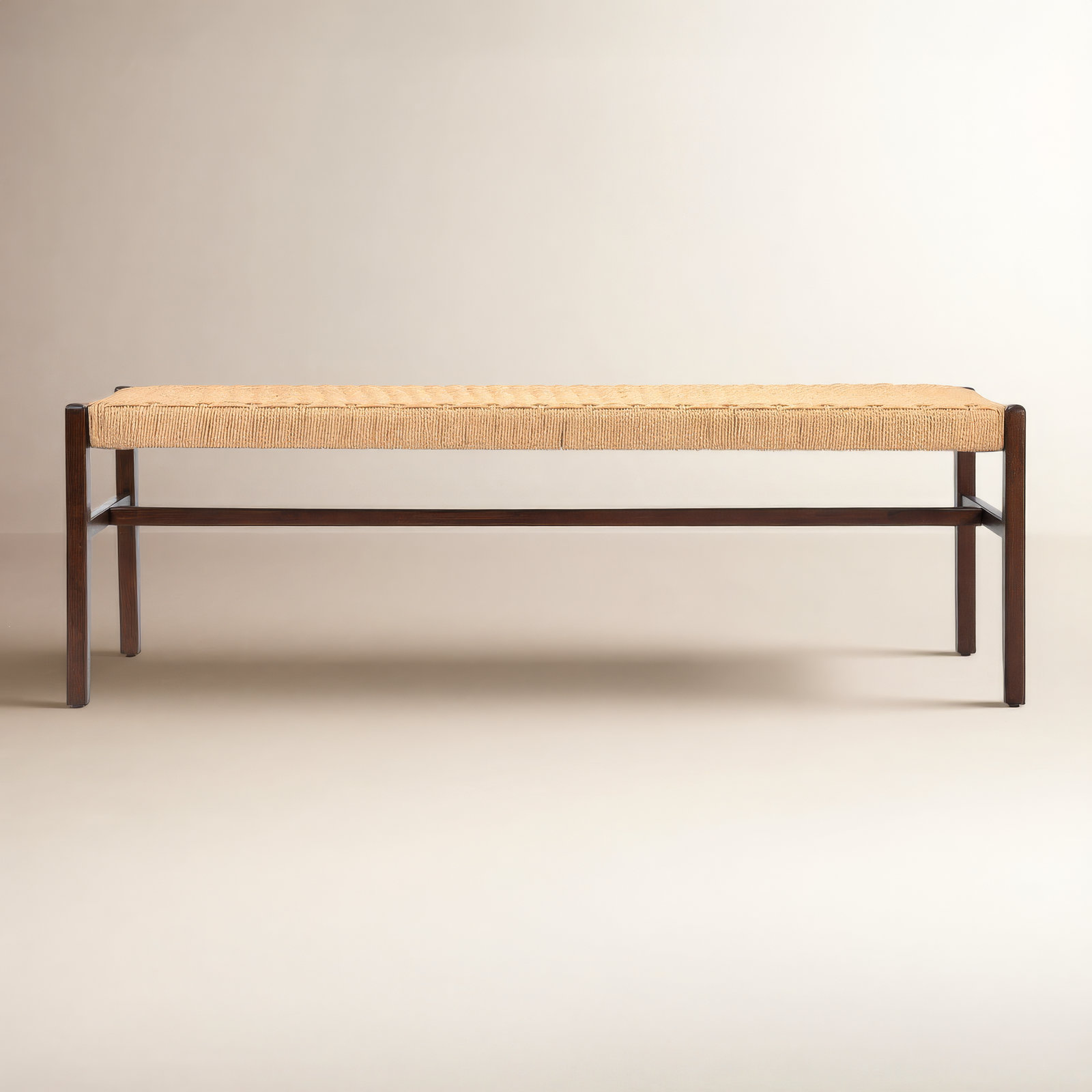 Piper Bedroom Bench, 18" H x 56" W x 17" D, Natural