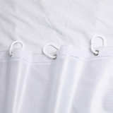 Semi-Transparent Clear Shower Curtain