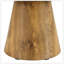 Table basse ronde en panneau de fibres à densité moyenne Wood Grain-292350015-292350013
