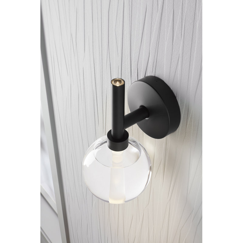 Components LED Lacemaker Sconce, Matte Black