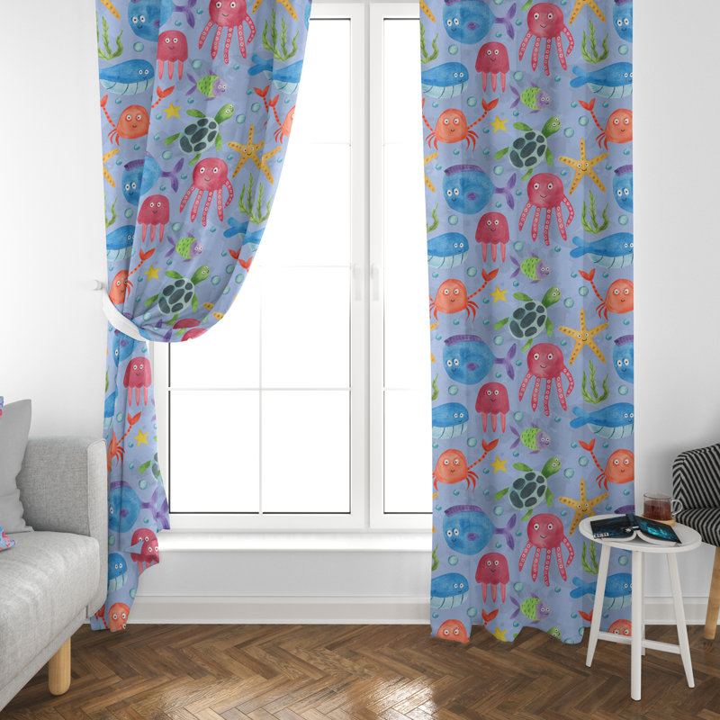 Kat Room Darkening Curtain, 40" W x 61" L