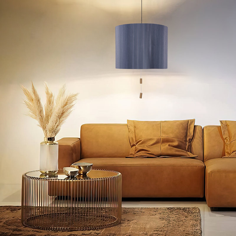 Luminaire suspendu cylindrique à 1 lumière Kiaja